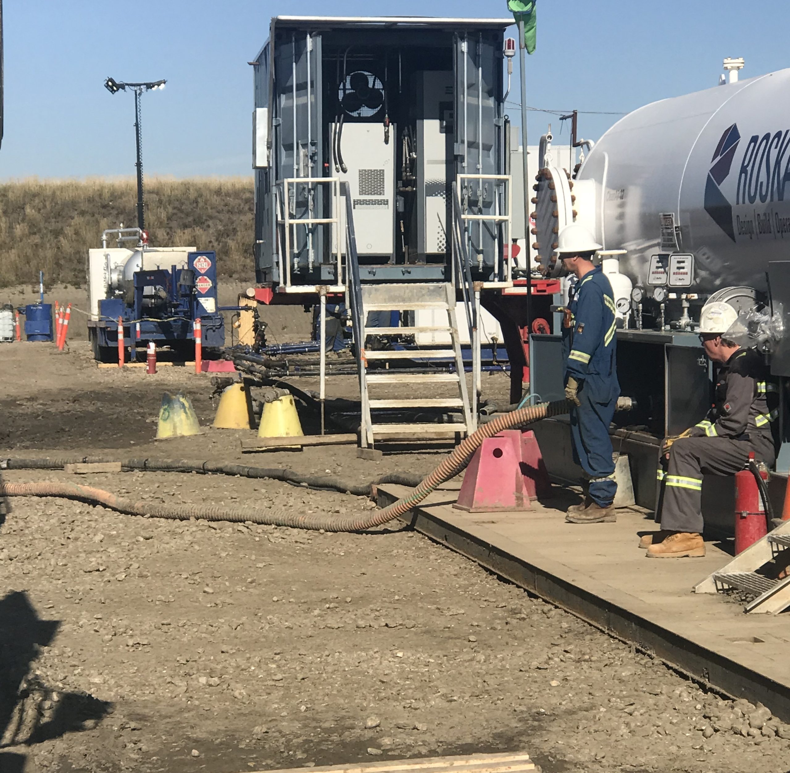 Clean Air Truck Loading