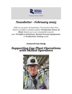 February 2025 Newsletter