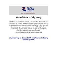 July 2025 Newsletter